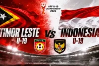 Jadwal Siaran Langsung Indonesia U-19 vs Timor Leste Malam Ini, Garuda Muda Incar Tiket Semifinal. (Foto: bola)
