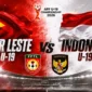 Jadwal Siaran Langsung Indonesia U-19 vs Timor Leste Malam Ini, Garuda Muda Incar Tiket Semifinal. (Foto: bola)