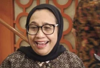 Nanik S Deyang Resmi Pimpin Badan Gizi Nasional, Ajak Masyarakat Kawal Program MBG. 
(Foto: CNBC Indonesia/Martyasari RIzky)