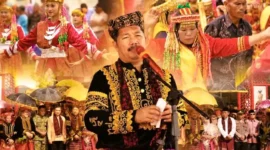Bupati Monadi Hadiri Kenduri Sko Tigo Luhah Belui 2026. (Foto: Kerinci Satu/inbrita)
