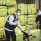 Bea Cukai Sita 43 Kontainer Pakaian Bekas Impor Ilegal di Tanjung Priok, Nilainya Tembus Rp37,5 Miliar. (Foto: ANTARA FOTO/Sulthony Hasanuddin/tom/suara)