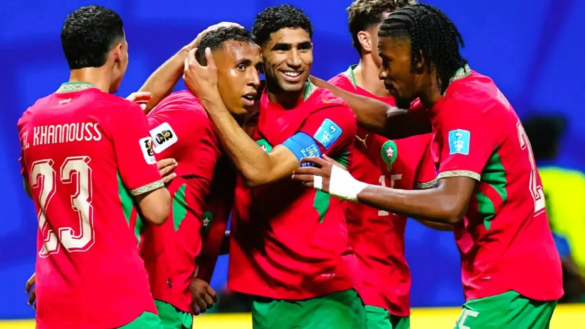 Hasil Maroko vs Haiti Piala Dunia 2026: Maroko Bungkam Haiti 4-2 dan Lolos ke 32 Besar. (Foto: Evrim Aydin-Getty Images/disway)