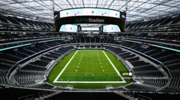 Los Angeles Stadium Siap Jadi Panggung Besar Piala Dunia 2026. (Foto: AFP/GETTY IMAGES NORTH AMERICA/KATELYN MULCAHY/kompas)