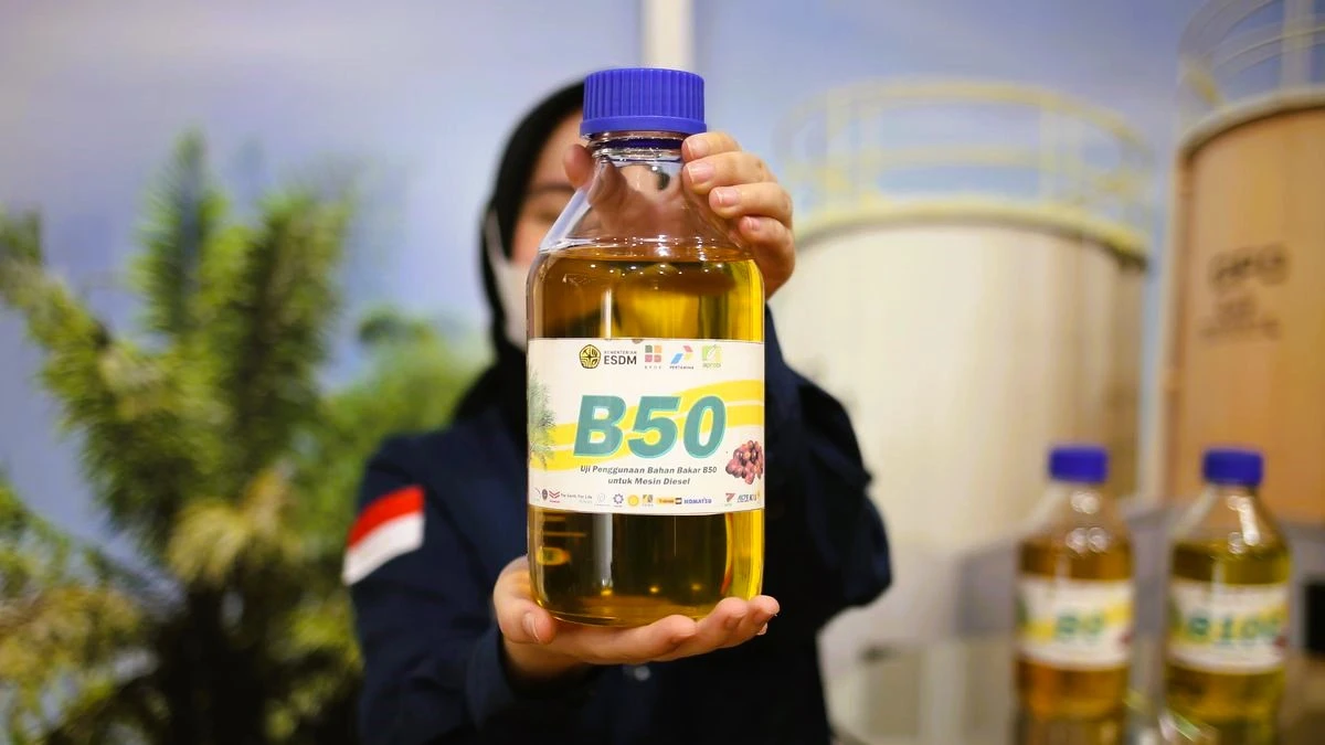 BBM B50 Mulai Dijual 1 Juli 2026, Berapakah Harganya?. (Foto: Dok. Kementerian ESDM/kompas)