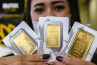 Harga Emas Pegadaian Hari Ini 26 Juni 2026: Galeri24 dan UBS Turun, Antam Masih Bertahan. (Foto: kompas)