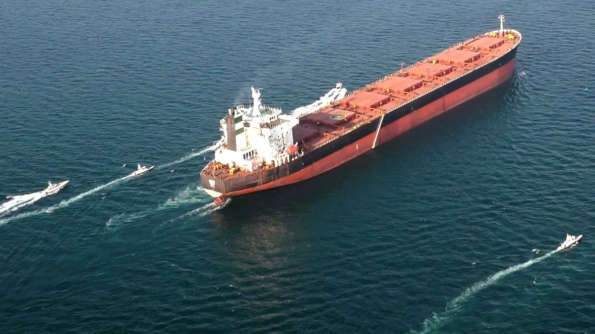 Iran Terapkan Aturan Baru di Selat Hormuz, Kapal Wajib Ajukan Izin 48 Jam Sebelum Melintas. (Foto: SEPAH NEWS via AFP/kompas)