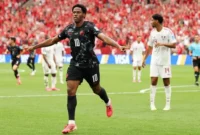 Gol Dramatis Injury Time Antar Kanada ke 16 Besar, Afrika Selatan Pulang dengan Tangan Hampa. (Foto: Getty Images via AFP/FRAN SANTIAGO/kompas)