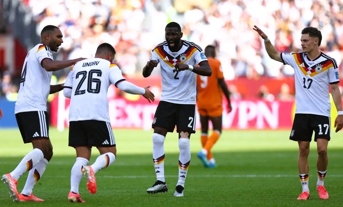 Jerman Lolos ke 32 Besar Piala Dunia 2026 Usai Taklukkan Pantai Gading 2-1. (Foto: AFP/COLE BURSTON/kompas)