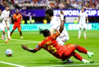 RD Kongo vs Uzbekistan Piala Dunia 2026: Menang 3-1, Korea Selatan Gagal Lolos ke Babak 32 Besar. (Foto: Molly Darlington/Getty Images/AFP/kompas)