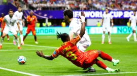RD Kongo vs Uzbekistan Piala Dunia 2026: Menang 3-1, Korea Selatan Gagal Lolos ke Babak 32 Besar. (Foto: Molly Darlington/Getty Images/AFP/kompas)