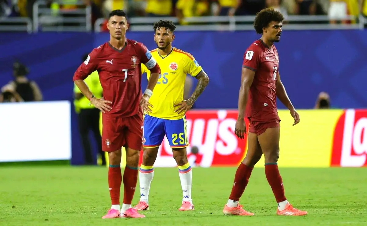 Portugal Gagal Menang atas Kolombia, Jalan Berat Menuju Babak Gugur Sudah Menanti Cristiano Ronaldo. (Foto: AFP/PATRICIA DE MELO MOREIRA/kompas)