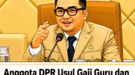 Ilustrasi DPR Usul Gaji Guru dan Nakes PPPK Dibayar APBN. (Foto : Illgner Ndun/Facebook)