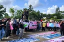 Ribuan Warga Jambi Kepung DPRD, Minta Program Makan Bergizi Gratis Tetap Berlanjut. (Foto: SEPTIN RITA ANDINI/JAMBI INDEPENDENT)