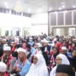 443 Jamaah Haji Kloter BTH-21 Tiba di Jambi, Tangis Haru Warnai Momen Kepulangan. (Foto: Diskominfo Provinsi Jambi/jambiprima)