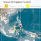 Tsunami Terdeteksi di 9 Wilayah Indonesia Usai Gempa 7,7 M Filipina, BMKG Tetapkan Status Siaga. (Foto: BMKG/gokepri)