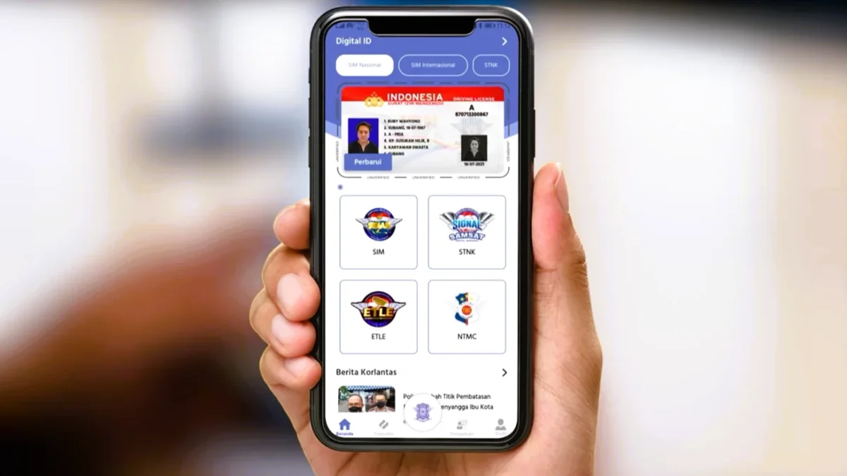 Tak Perlu Bawa SIM Fisik, Ini 9 Langkah Mudah Membuat SIM Digital di Ponsel. (Foto: gardaoto)
