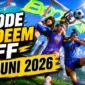 Kode Redeem FF 16 Juni 2026 Resmi Rilis, Buruan Klaim Skin dan Emote Gratis! (Foto: AI)