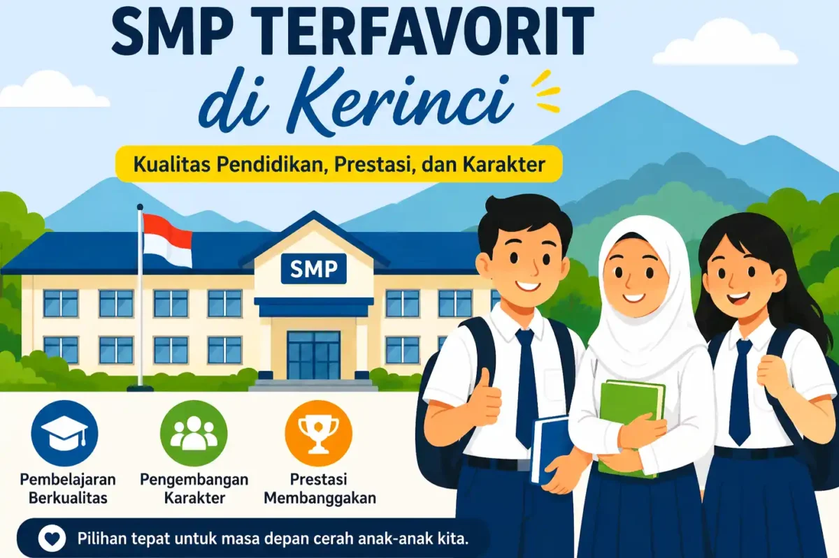 Dua SMP Ini Menjadi Terfavorit di Kerinci, Apa Rahasianya? (Foto Ilustrasi: AI)