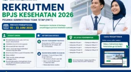 Rekrutmen BPJS Kesehatan 2026 Resmi Dibuka, Lulusan D3 dan S1 Bisa Daftar. (Foto: AI)