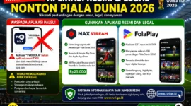 Jangan Sampai Tertipu! Ini Aplikasi Resmi dan Legal untuk Nonton Piala Dunia 2026. (Foto: AI)