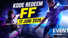 Kode Redeem FF 17 Juni 2026 Terbaru, Buruan Klaim Skin, Diamond, dan Token Gratis. (Foto: AI)