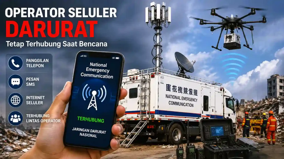 Ilustrasi Operator Seluler Darurat di China. (Foto: AI)
