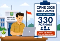 Ilustrasi Pemkot Jambi Usulkan 330 Formasi CPNS 2026, Guru Tak Masuk Prioritas Rekrutmen. (Foto: AI)