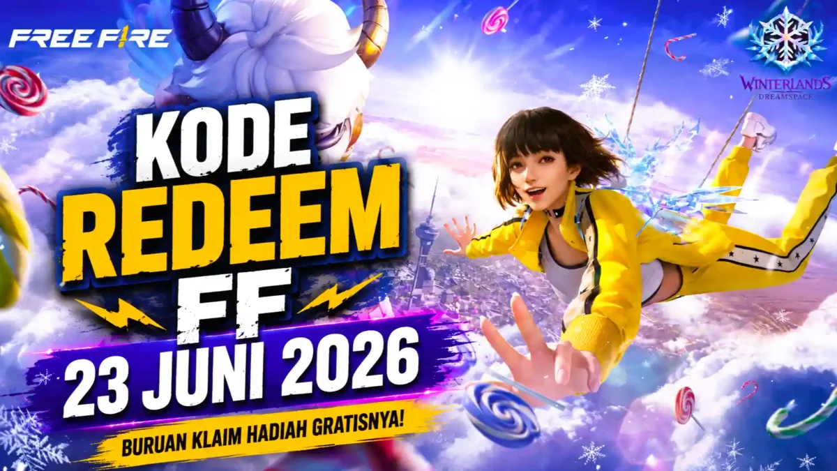 Kode Redeem FF 23 Juni 2026 Terbaru, Gloo Wall hingga Emote Fire Kickoff Siap Diklaim. (Foto: ff.garena)