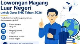 Kesempatan Emas! Kemendikdasmen Buka Lowongan Magang Luar Negeri untuk Guru SMK Tahun 2026. (Foto Ilustrasi: IA)