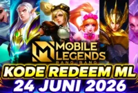 Buruan Klaim! Kode Redeem Mobile Legends 24 Juni 2026. (Foto: Dok. Mobile Legends/bloombergtechnoz)