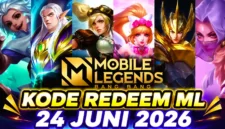 Buruan Klaim! Kode Redeem Mobile Legends 24 Juni 2026. (Foto: Dok. Mobile Legends/bloombergtechnoz)