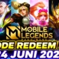 Buruan Klaim! Kode Redeem Mobile Legends 24 Juni 2026. (Foto: Dok. Mobile Legends/bloombergtechnoz)