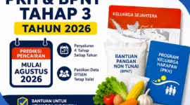 Bantuan PKH dan BPNT Tahap 3 2026 Akan Segera Cair, Ini Perkiraan Jadwalnya. (Foto: AI)