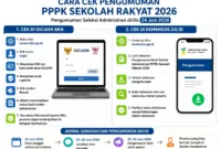 Pengumuman PPPK Sekolah Rakyat 2026 Keluar Hari Ini, Simak Cara Cek Hasil Seleksi Administrasi. (Foto: AI)