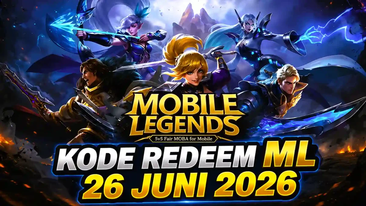 Kode Redeem ML 26 Juni 2026, Cek Daftar Terbaru, Ada Diamond dan Skin Gratis. (Foto: esports)