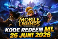Kode Redeem ML 26 Juni 2026, Cek Daftar Terbaru, Ada Diamond dan Skin Gratis. (Foto: esports)