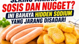 Sering Makan Sosis dan Nugget? Waspadai Hidden Sodium yang Diam-Diam Mengancam Kesehatan. (Foto: AI)