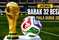 Jadwal Lengkap Babak 32 Besar Piala Dunia 2026. (Foto: mashable)