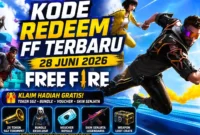 Kode Redeem FF Hari Ini 28 Juni 2026, Buruan Klaim Token SG2, Bundle, dan Skin Senjata Gratis. (Foto: Ilustrasi/net/rmollampung)