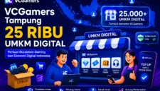 Ilistrasi VCGamers Tampung 25 Ribu UMKM Digital. (Foto: IA)