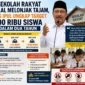 Sekolah Rakyat Bakal Melonjak Tajam, Gus Ipul Ungkap Target 100 Ribu Siswa dalam Dua Tahun. (Foto: IA)