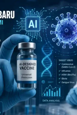 AI Rancang Vaksin Baru untuk Hadapi Ancaman Pandemi Masa Depan