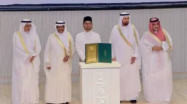 Arab Saudi menganugerahi Malaysia Sebagai Penyelenggara Haji Terbaik 2026. (Foto: astroawani/mozaik.inilah)
