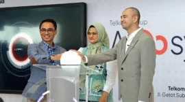Telkom Satukan Kekuatan AI dalam AIcosystem. (Foto: IDN Times/Misrohatun)