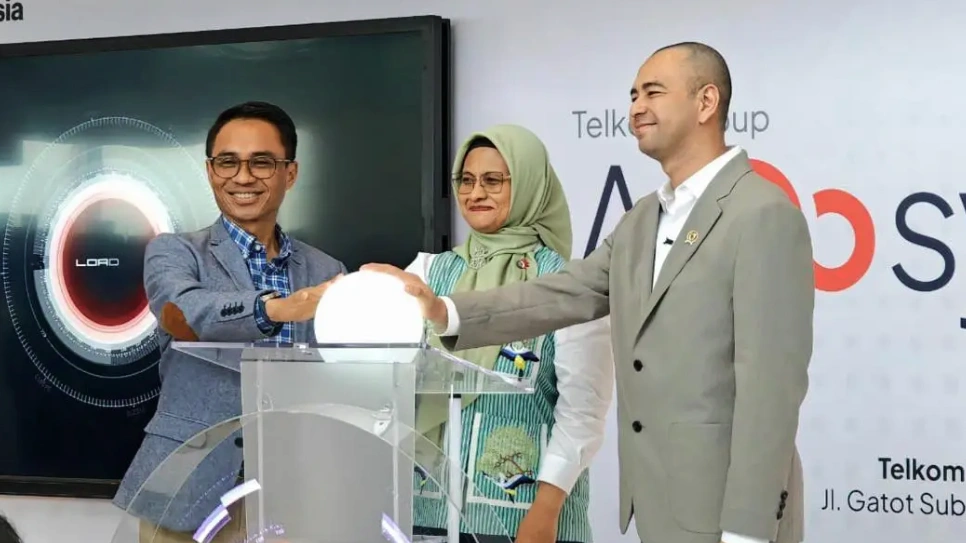 Telkom Satukan Kekuatan AI dalam AIcosystem. (Foto: IDN Times/Misrohatun)