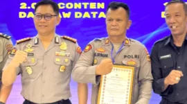 Polres Kerinci Raih Dua Penghargaan Sekaligus di Rakernis Humas Polda Jambi 2026. (Foto: rri)