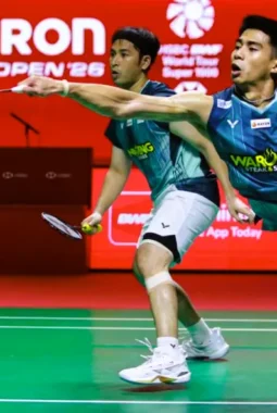 Sabar/Reza Tampil Dominan di Australian Open 2026, Menang Telak dan Melaju ke Perempat Final