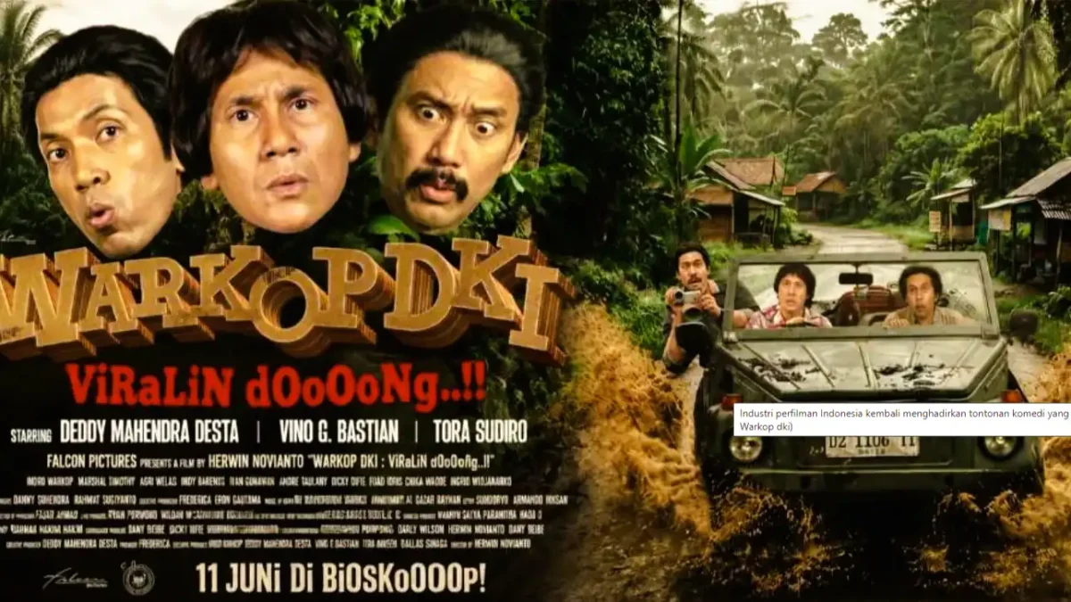 Film Warkop DKI: Viralin Dong! Resmi Tayang Hari Ini, 11 Juni 2026. (Foto: Dok/Warkop dki/ngopibareng)