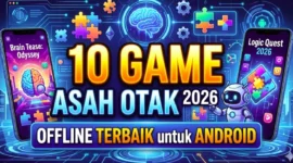 10 Game Asah Otak Android Terbaik 2026, Seru, Menantang, dan Bisa Dimainkan Offline. (Foto: sukantengah)