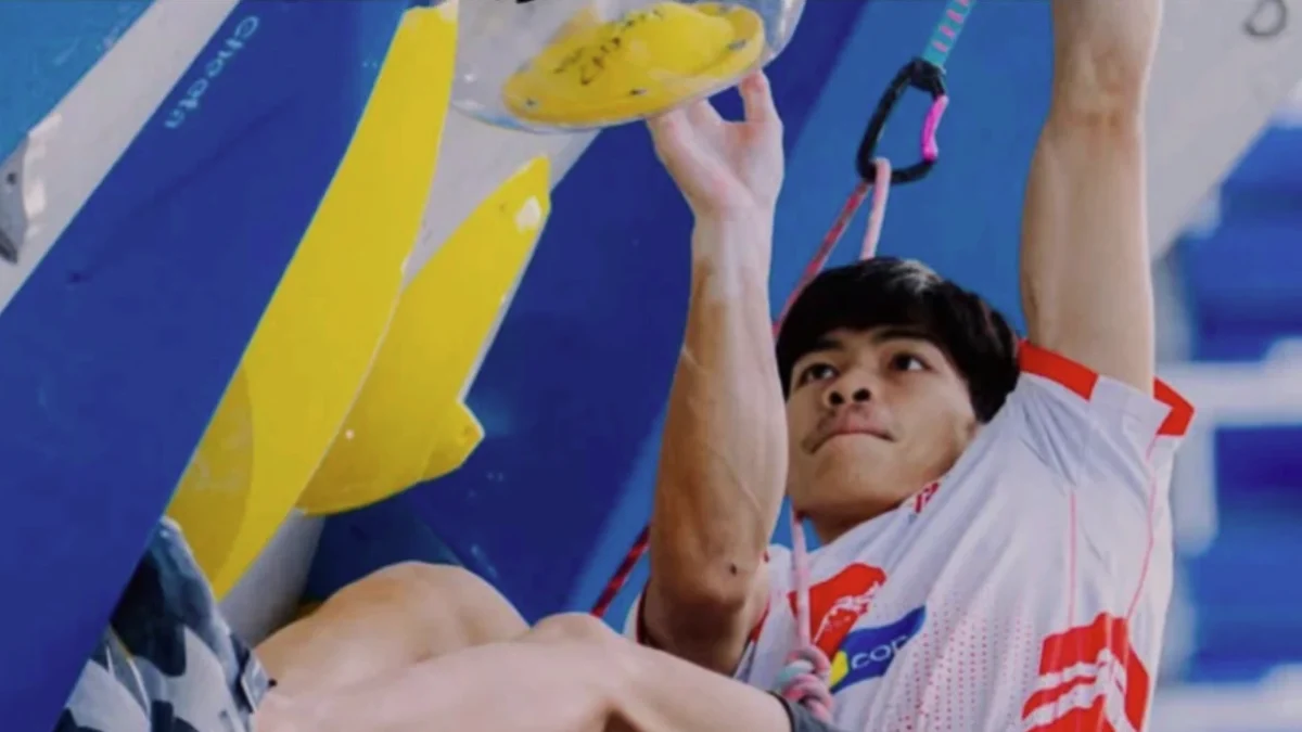 Putra Tri Ramadani Naik Ke Peringkat Dua Dunia Lead Series 2026 Usai Merebut Emas Di Praha, Ceko. (Foto: Worldclimbing/olret.viva)